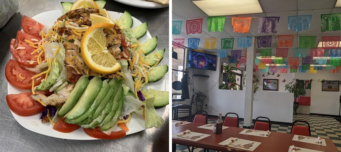 Las Dos Rosa's Restaurant Menu